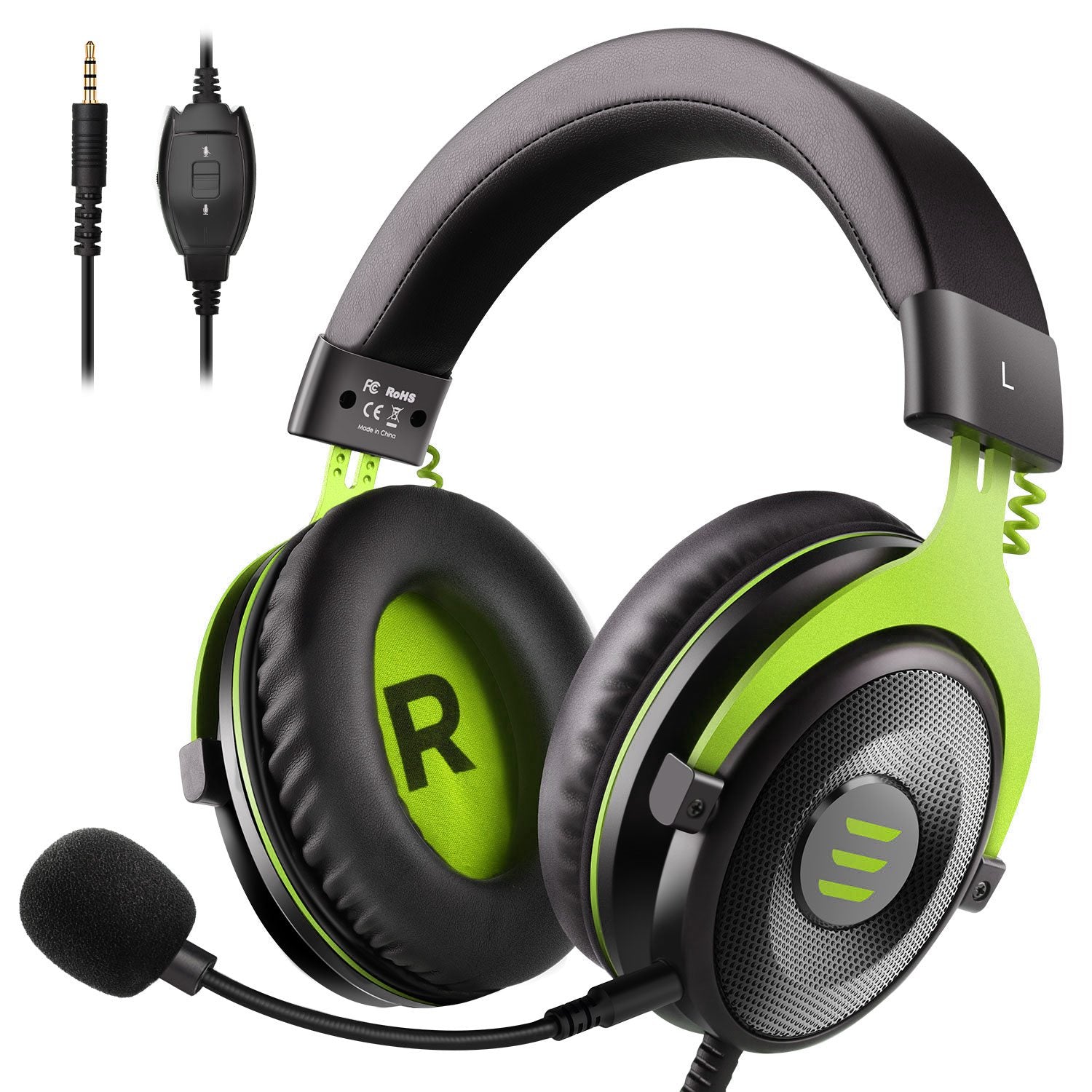EKSA E900 Computer Gaming Headset 7.1 Surround Sound 3.5mm Aux Headphone with Microphone EKSA E900 Computer Gaming Headset 7.1 Surround Sound 3.5mm Aux Headphone with Microphone